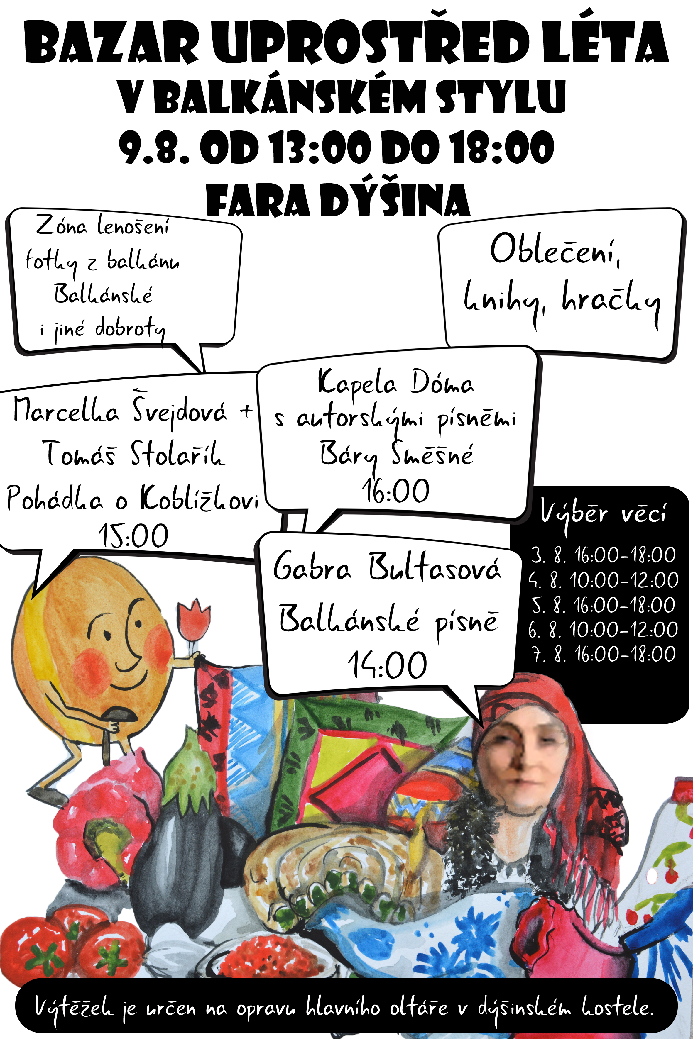Plakát farní bazar2020