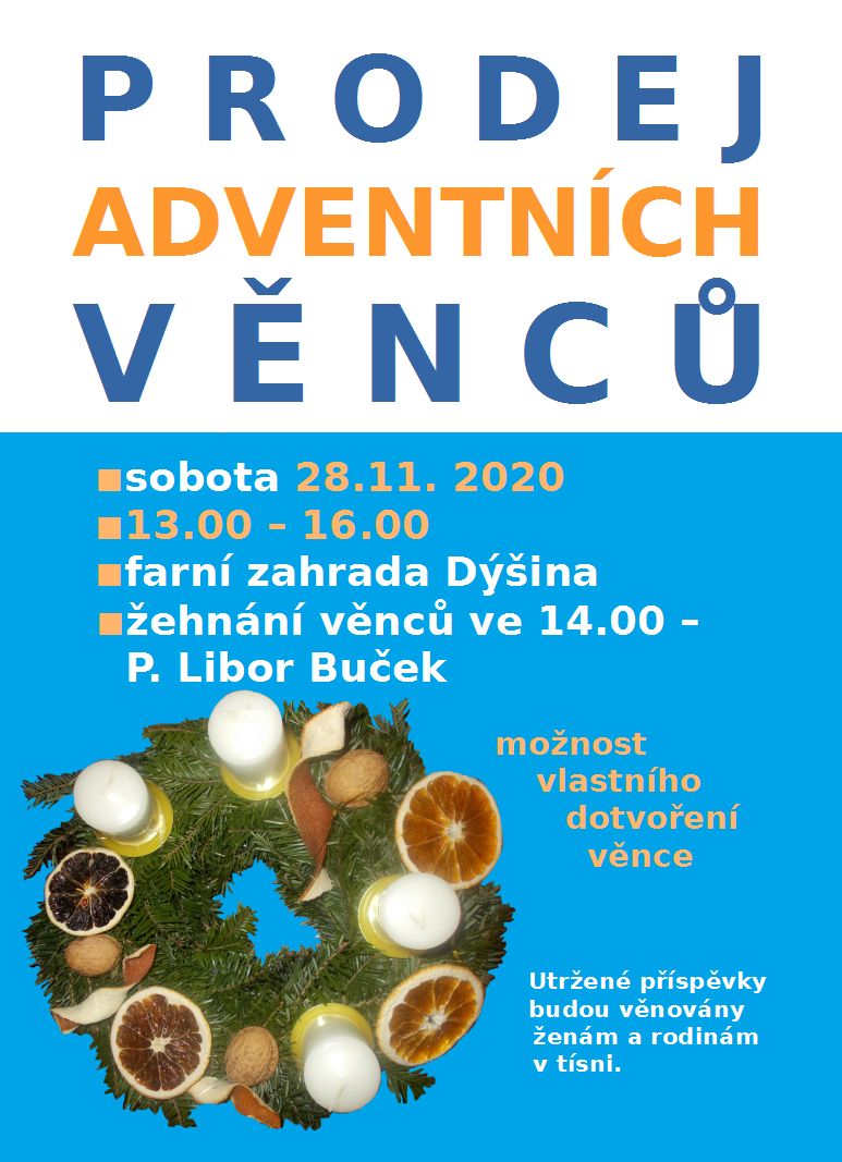 Prodej adventních věnců