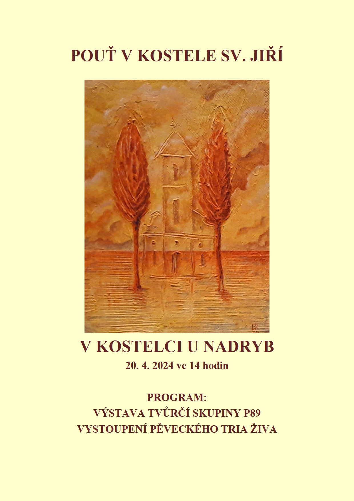 Pouť v Kostelci 2024-04-20